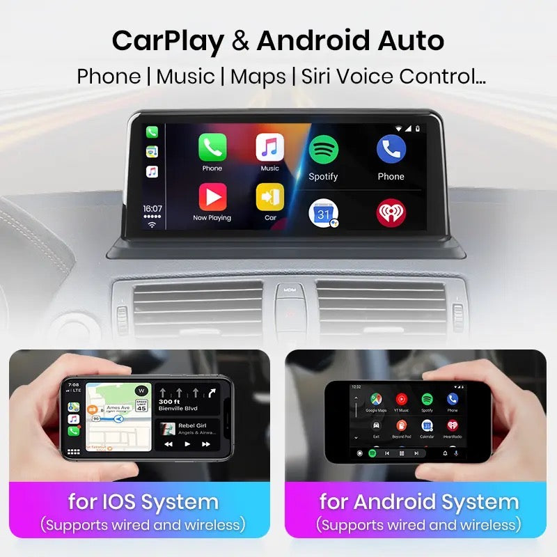 CTB-HK940M | BMW 1er E81-E82-E87-E88 | AUTORADIO CARTABLET 10.25 ZOLL | ANDROID AUTO APPLE CARPLAY | GPS DAB DVR USB BLUETOOTH WIFI 4G |
