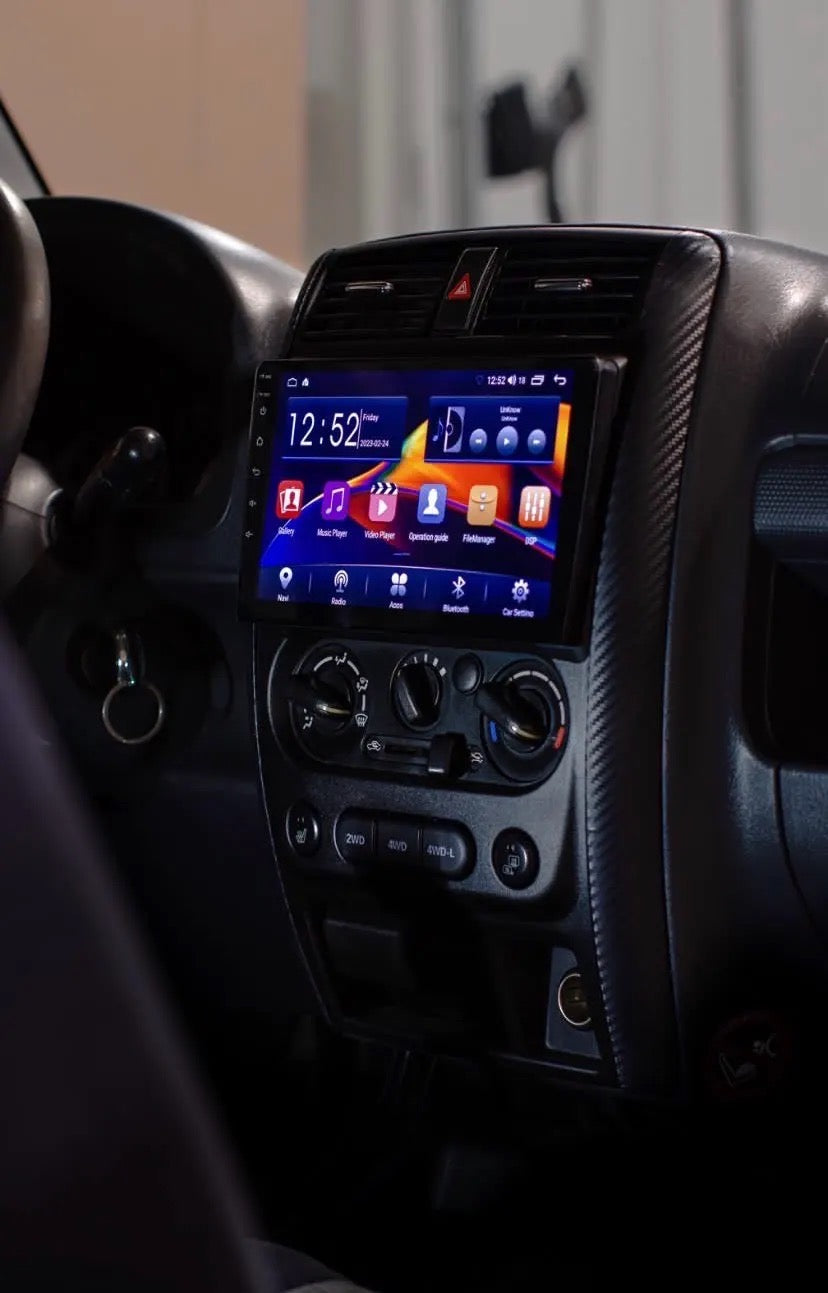 CTB- JS438BG | SUZUKI JIMNY 2005-2019 MONITOR 9 POLLICI | APPLE CARPLAY ANDROID AUTO | WiFi BLUETOOTH GPS USB NAVIGATORE