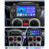 CTB-MF548Y | FIAT QUBO PEUGEOT BIPPER CITROEN NEMO 2008-2017 | CARTABLET 7 POLLICI ANDROID APPLE CARPLAY | NAVIGATORE USB WIFI 4G