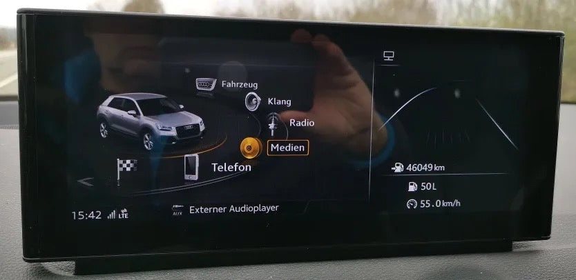 CTB-MF935 | AUDI Q2 2017-2022 | CAR TABLET MONITOR  10.25 POLLICI | AUTORADIO STEREO APPLE CARPLAY ANDROID AUTO | GPS WIFI BLUETOOTH 4G