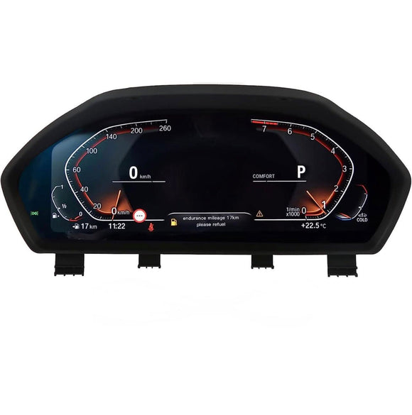 BMW SERIE X5 - X6 E70 E71 | TACHIMETRO DIGITALE 12.3 POLLICI | LCD QUADRO STRUMENTI VIRTUALE | PANNELLO CRUSCOTTO SISTEMA LINUX
