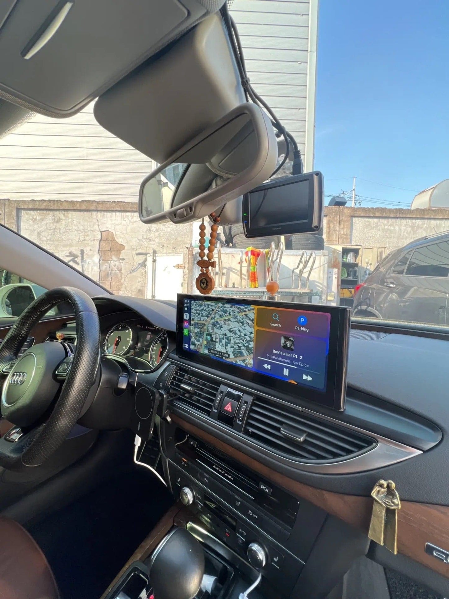CTB-MH121 | AUDI A6 C7 2012-2018 | CAR TABLET MONITOR FISSO 12.3 POLLICI | APPLE CARPLAY ANDROID AUTO | GPS WIFI BLUETOOTH 4G