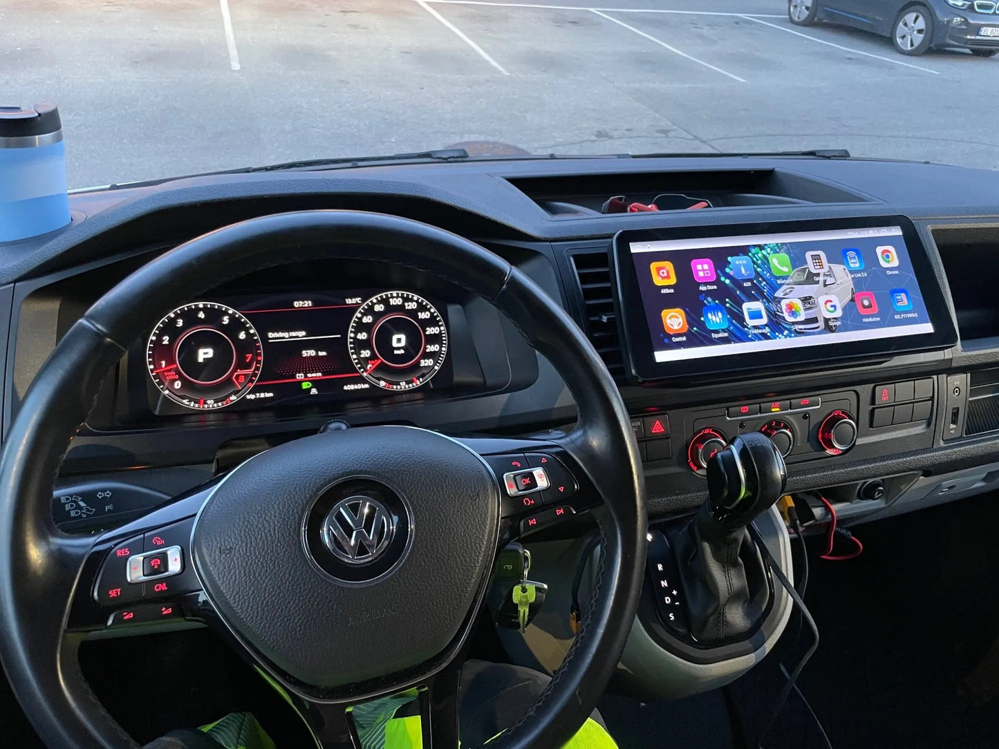 VOLKSWAGEN | TACHIMETRO DIGITALE 12.3 POLLICI | LCD QUADRO STRUMENTI VIRTUALE | PANNELLO CRUSCOTTO SISTEMA LINUX