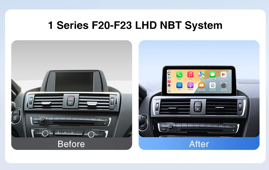CTB-GV517P | BMW SERIE 3 4 F30 F31 F32 F33 F34 F36 NBT 10.25 POLLICI | APPLE CARPLAY ANDROID AUTO |SISTEMA LINUX | CAR TABLET -
