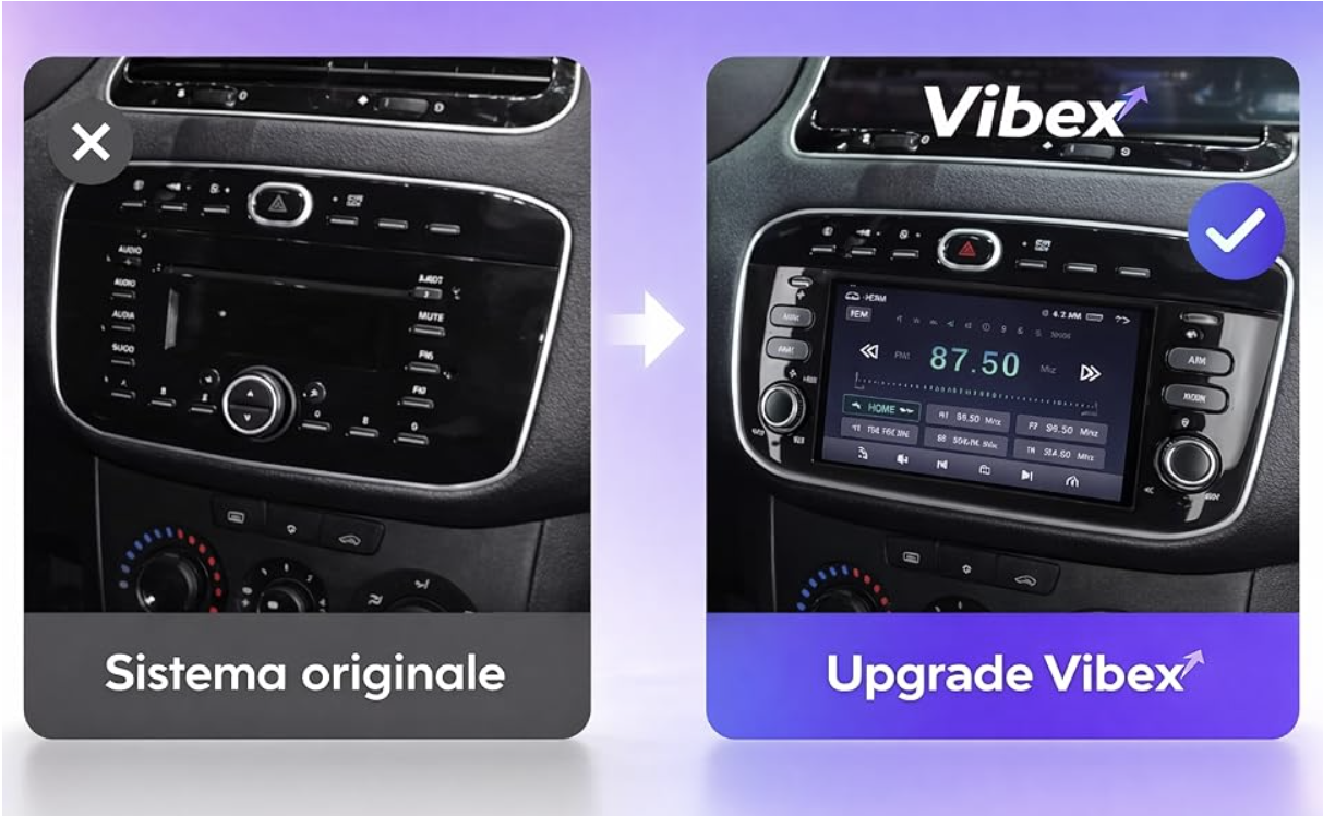 CTB-PTO894 | FIAT PUNTO EVO 2011-2022 | NAVIGATORE RADIO SISTEMA LINUX APPLE CARPLAY ANDROID AUTO GPS USB BLUETOOTH TOUCH SCREEN