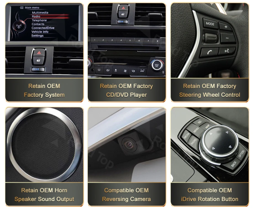 CTB-GV517P | BMW SERIE 3 4 F30 F31 F32 F33 F34 F36 NBT 10.25 POLLICI | APPLE CARPLAY ANDROID AUTO |SISTEMA LINUX | CAR TABLET -