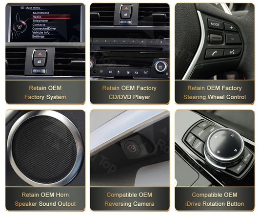CTB-GV517P | BMW SERIE 3 4 F30 F31 F32 F33 F34 F36 NBT 10.25 POLLICI | APPLE CARPLAY ANDROID AUTO |SISTEMA LINUX | CAR TABLET -