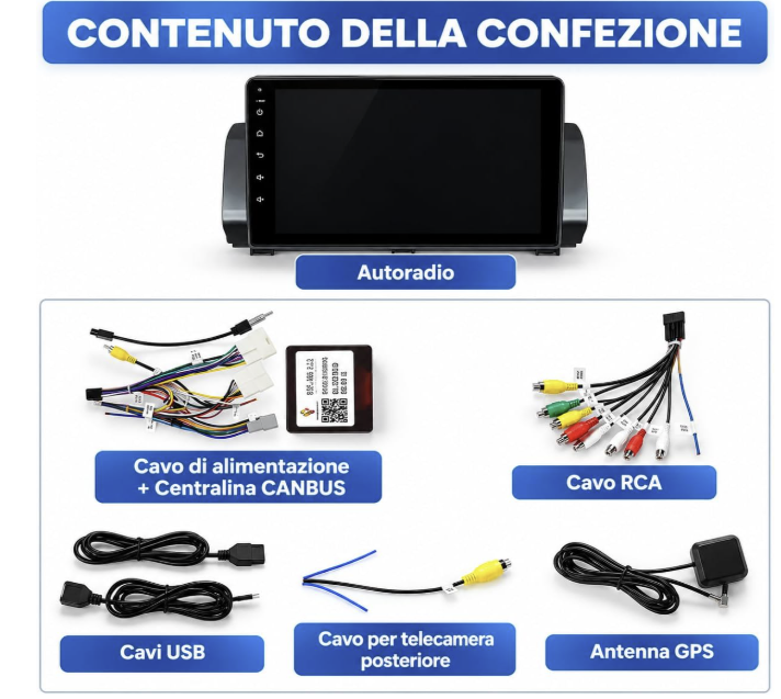 CTB-X4245FB | DACIA SANDERO 2019-2024 CARTABLET 9 POLLICI ANDROID AUTO APPLE CARPLAY | WIFI 4G NAVIGATORE BLUETOOTH GPS (Copia)