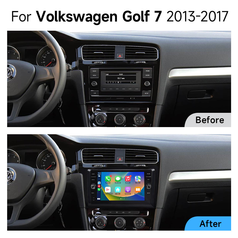 CTB-GF890T | VOLSWAGEN GOLF 7 2013-2020 | APPLE CARPLAY ANDROID AUTO | GPS USB DVR BLUETOOTH 4G