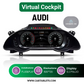 AUDI | TACHIMETRO DIGITALE 12.3 POLLICI | LCD QUADRO STRUMENTI VIRTUALE | PANNELLO CRUSCOTTO SISTEMA LINUX