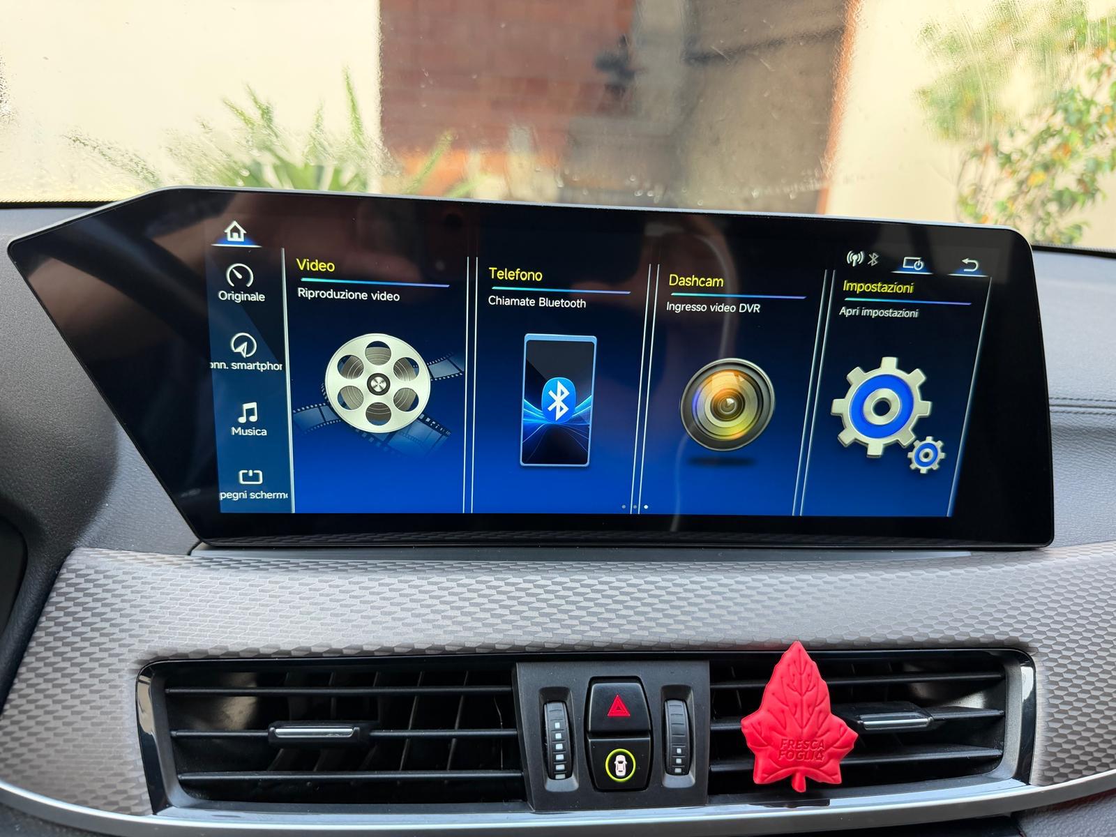 CTB-F403B | BMW X1 - X2 | F48 - F39 | MONITOR 12.3 POLLICI | TOUCH SCREEN APPLE CARPLAY ANDROID AUTO | GPS WIFI 4G SISTEMA LINUX