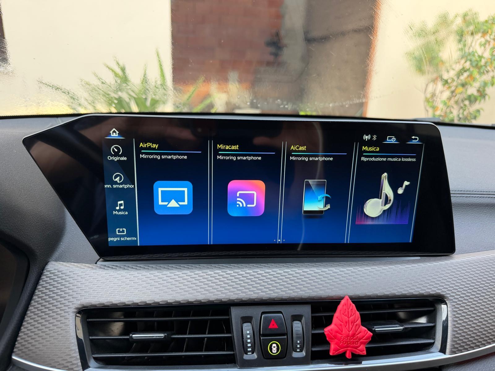 CTB-F403B | BMW X1 - X2 | F48 - F39 | MONITOR 12.3 POLLICI | TOUCH SCREEN APPLE CARPLAY ANDROID AUTO | GPS WIFI 4G SISTEMA LINUX