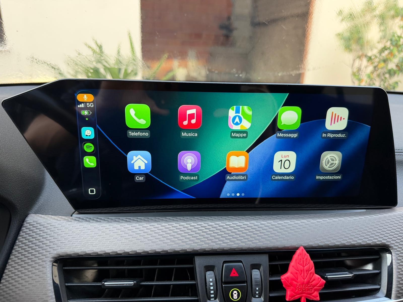 CTB-F403B | BMW X1 - X2 | F48 - F39 | MONITOR 12.3 POLLICI | TOUCH SCREEN APPLE CARPLAY ANDROID AUTO | GPS WIFI 4G SISTEMA LINUX