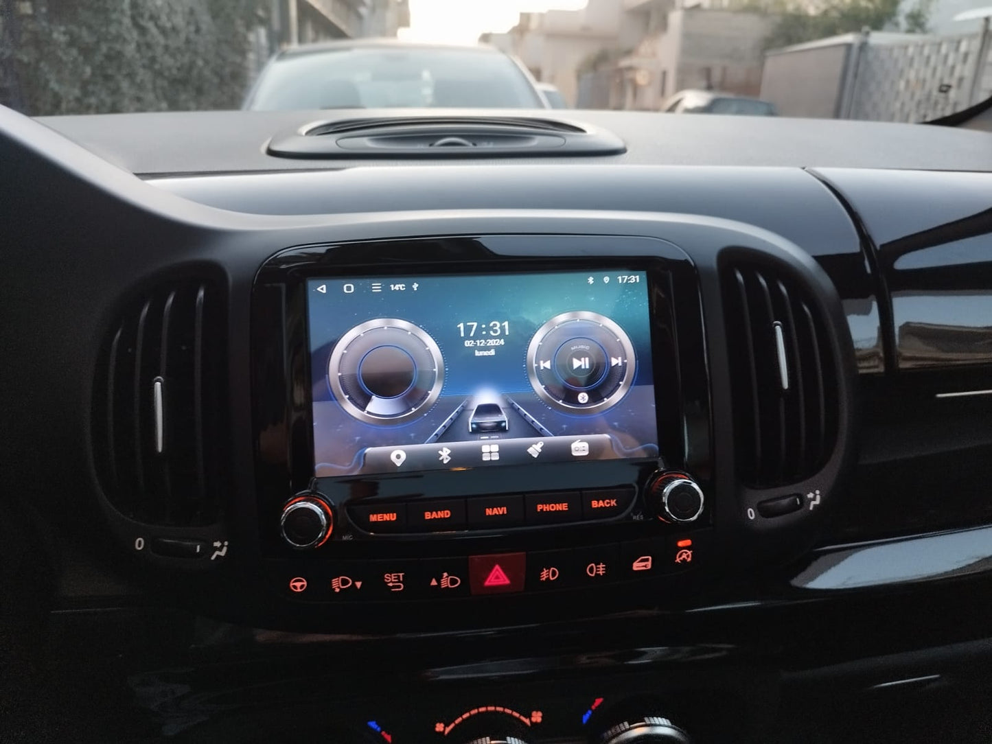 CTB FL485T | FIAT 500L | APPLE CARPLAY-ANDROID AUTO | CARTABLET 7 POLLICI TOUCH SCREEN | GPS USB DVR DAB+ |
