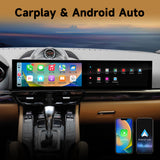 CTB-PR670P | PORSCHE CAYENNE 2011-2017 MONITOR DUAL SCREEN 12.3+12.3 POLLICI | APPLE CARPLAY ANDROID AUTO | GPS NAVIGATORE WIFI 4G | CAR TABLET
