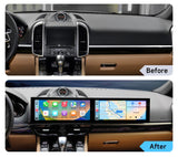 CTB-PR670P | PORSCHE CAYENNE 2011-2017 MONITOR DUAL SCREEN 12.3+12.3 POLLICI | APPLE CARPLAY ANDROID AUTO | GPS NAVIGATORE WIFI 4G | CAR TABLET