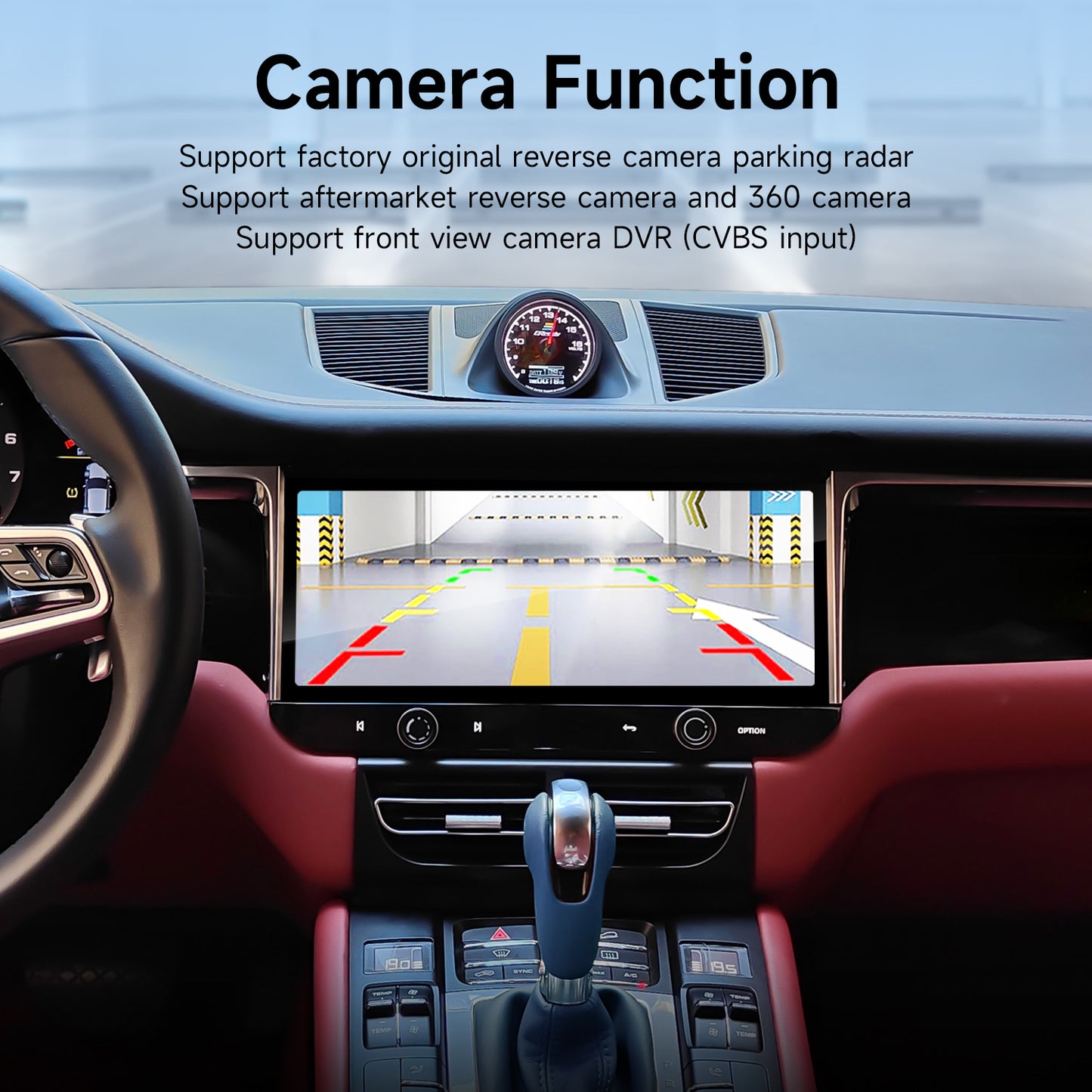 CTB-PR529LP | PORSCHE MACAN 2011-2018 MONITOR 12.3 POLLICI | APPLE CARPLAY ANDROID AUTO | GPS NAVIGATORE WIFI 4G | CAR TABLET