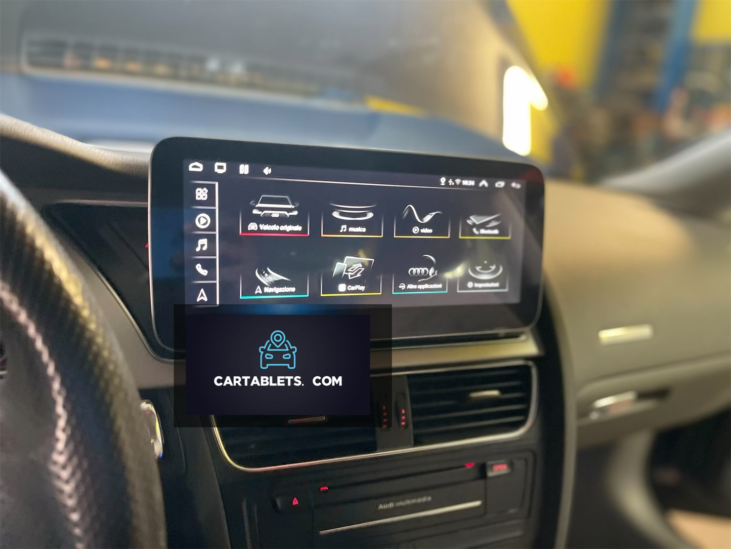 CTB-Y990RD | AUDI A4-A5 (B8) 2008-2016 - 10.25 ZOLL | APPLE CARPLAY ANDROID AUTO | NAVI USB GPS WLAN 4G
