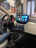 CTB-FT500NW | FIAT 500 - FIAT 500 ABARTH | NAVIGATORE RADIO 12.3 POLLICI OCTACORE APPLE CARPLAY ANDROID AUTO GPS USB BLUETOOTH TOUCH SCREEN