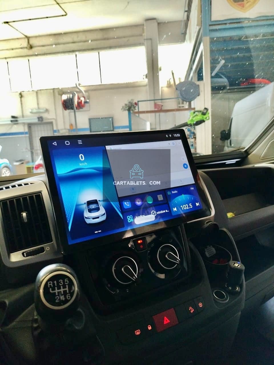 CTB-FT346X7 | FIAT DUCATO 2007-2015 | NAVIGATORE RADIO OCTACORE APPLE CARPLAY ANDROID AUTO GPS USB BLUETOOTH TOUCH SCREEN | WIFI