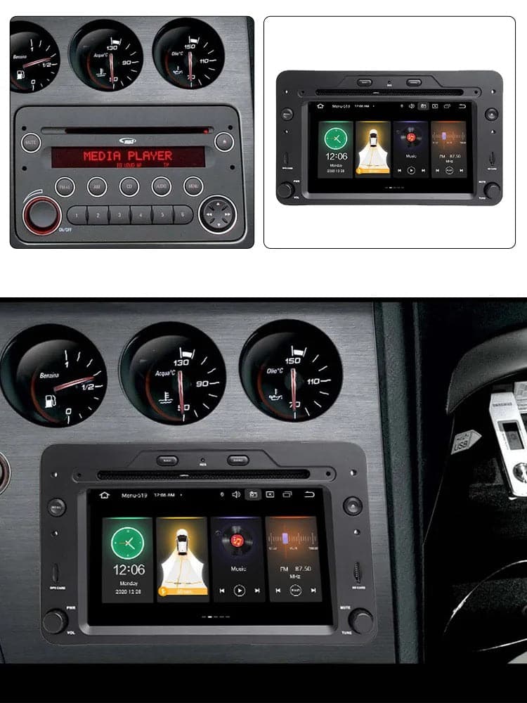 CTB-GH760T | CARTABLET ALFA ROMEO 159 | APPLE CARPLAY ANDROID AUTO | DAB+ USB GPS NAVIGATOR | TPMS