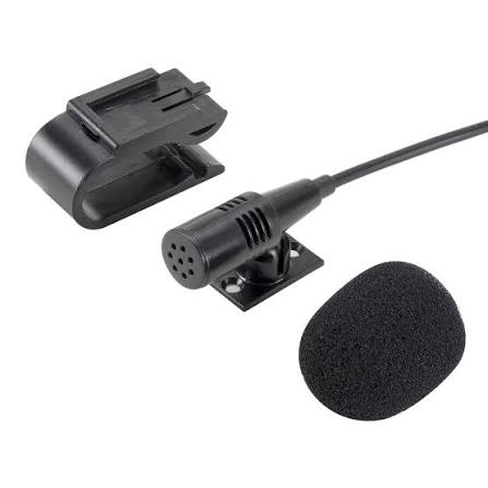 Microfono Esterno per Autoradio | Compatibilità universale | Jack 3,5 mm | Riduzione del Rumore | Vivavoce ad Alta Sensibilità