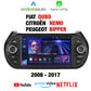CTB-MF548Y | FIAT QUBO PEUGEOT BIPPER CITROEN NEMO 2008-2017 | CARTABLET 7 POLLICI ANDROID APPLE CARPLAY | NAVIGATORE USB WIFI 4G
