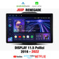 CTB-XW589N | JEEP RENEGADE 2016-2022 | 11.5 POLLICI QLED 2K NAVIGATORE RADIO OCTACORE APPLE CARPLAY ANDROID AUTO GPS USB BLUETOOTH TOUCH SCREEN | WIFI 4G