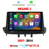 CTB-FM337L | RENAULT MEGANE 3 2007-2014 | CARTABLET 9 POLLICI ANDROID APPLE CARPLAY | NAVIGATORE USB WIFI 4G (copia)