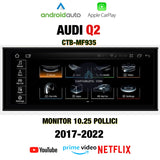 CTB-MF935 | AUDI Q2 2017-2022 | CAR TABLET MONITOR  10.25 POLLICI | AUTORADIO STEREO APPLE CARPLAY ANDROID AUTO | GPS WIFI BLUETOOTH 4G