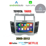 CTB-RT342P | TOYOTA YARIS 2005-2012 | APPLE CARPLAY ANDROID AUTO | NAVIGATORE USB BLUETOOTH GPS | WIFI 4G CARTABLET