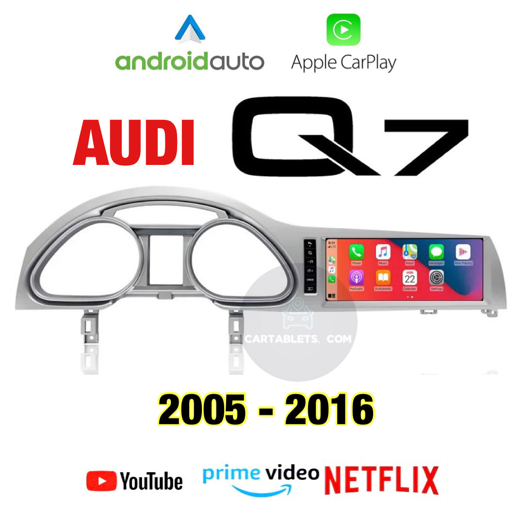 CTB-MC437D | AUDI Q7 2006-2016 | CAR TABLET MONITOR  10,25 POLLICI | AUTORADIO STEREO APPLE CARPLAY ANDROID AUTO | GPS WIFI BLUETOOTH 4G