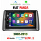 CTB- JH910B | AUTORADIO FIAT PANDA 169 | 2002-2013 7-ZOLL-MONITOR | APPLE CARPLAY ANDROID AUTO | WiFi BLUETOOTH GPS USB NAVIGATION