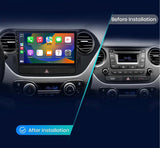 CTB-FO450K | HYUNDAI I10 | APPLE CARPLAY-ANDROID AUTO | CARTABLET 9 POLLICI TOUCH SCREEN | GPS USB DVR DAB+ |