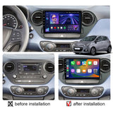 CTB-FO450K | HYUNDAI I10 | APPLE CARPLAY-ANDROID AUTO | CARTABLET 9 POLLICI TOUCH SCREEN | GPS USB DVR DAB+ |