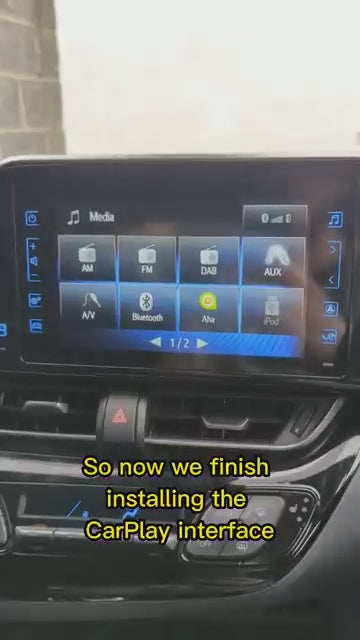 TOYOTA | KIT RETROFIT APPLE CARPLAY - ANDROID AUTO | MIRRORLINK | TELECAMERA POSTERIORE