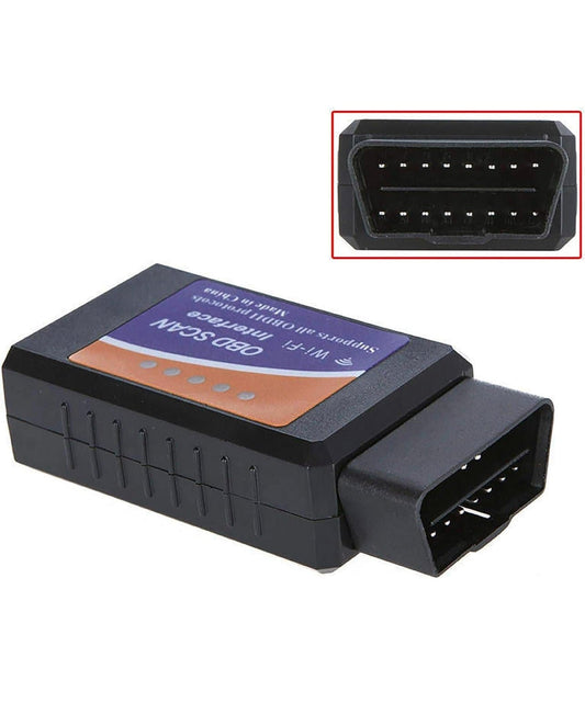 OBD-II ELM327 AUTO MOTORRAD DIAGNOSE RESET SCANNER WIFI WIRELESS OBD2 kompatibel mit IOS ANDROID WINDOWS