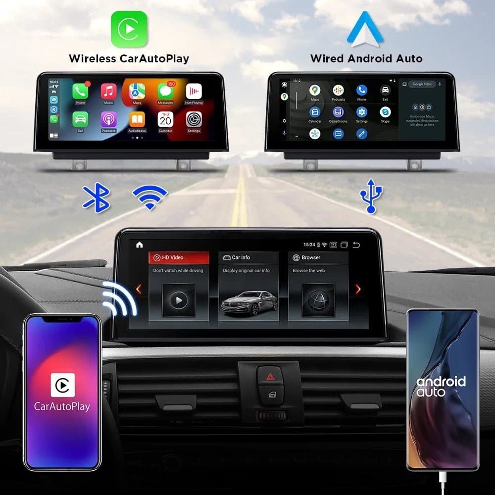 CTB-F21A | BMW 1ER SERIE F20-F21 | NAVIGATOR 10.25 OCTACORE RADIO GPS APPLE CARPLAY ANDROID AUTO TOUCHSCREEN
