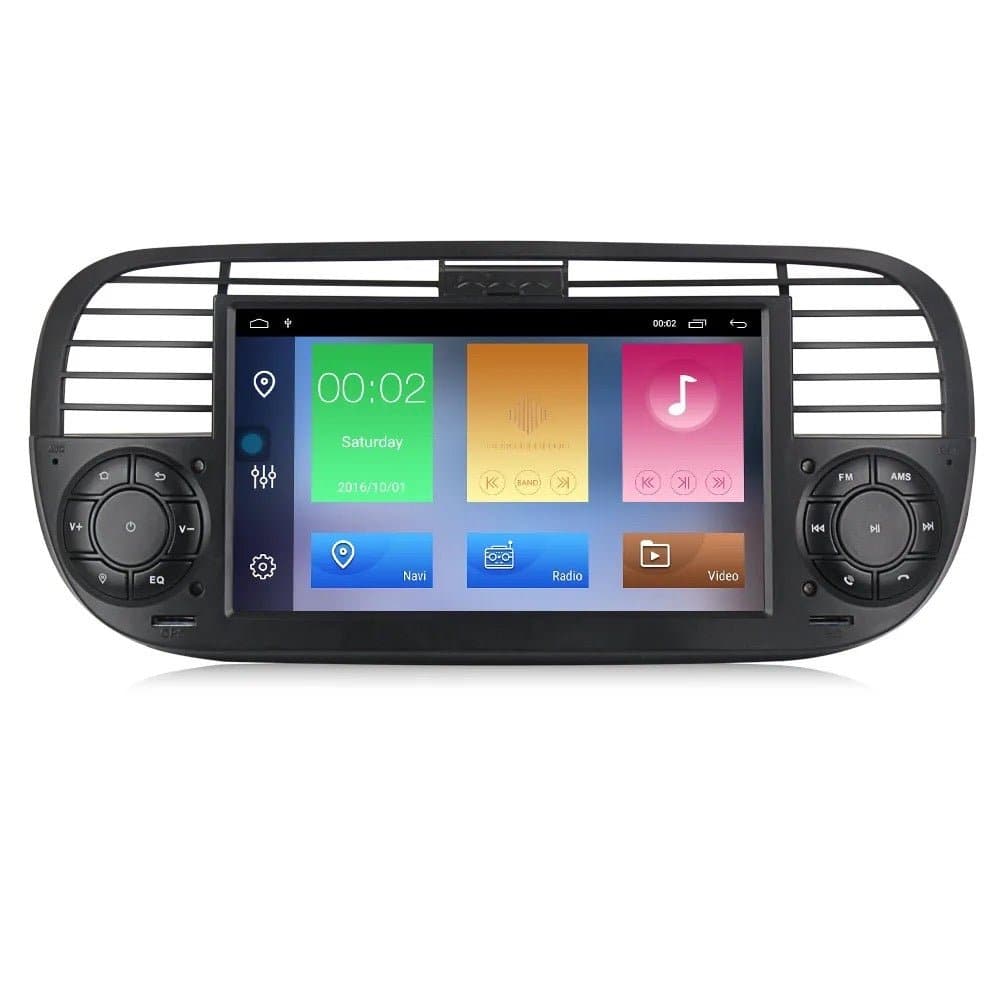 CTB-FT500A | FIAT 500 - FIAT 500 ABARTH | NAVIGATORE RADIO OCTACORE APPLE CARPLAY ANDROID AUTO GPS USB BLUETOOTH TOUCH SCREEN