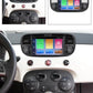 CTB-FT500A | FIAT 500 - FIAT 500 ABARTH | NAVIGATORE RADIO OCTACORE APPLE CARPLAY ANDROID AUTO GPS USB BLUETOOTH TOUCH SCREEN