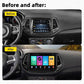CTB-CMP1 | JEEP COMPASS 2015-2020 | APPLE CARPLAY ANDROID AUTO | NAVIGATORE RADIO TOUCH SCREEN UCONNECT BLUETOOTH WIFI 4G USB