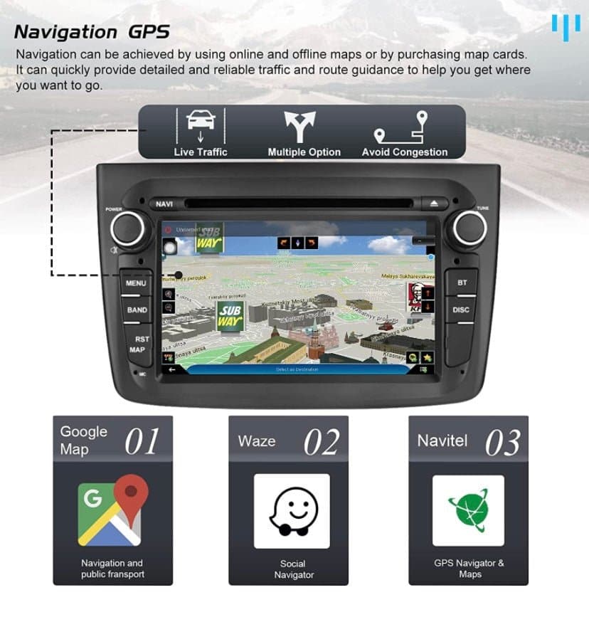 CTB-MTO212 | ALFA ROMEO MITO 2008-2018 | ANDROID GPS BLUETOOTH WIFI | APPLE CARPLAY ANDROID AUTO |