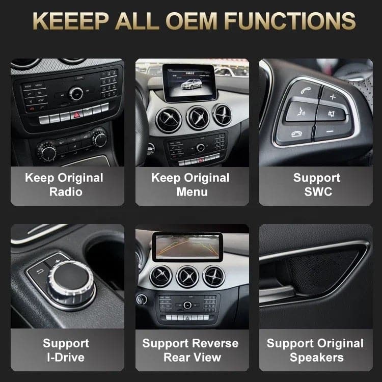 CTB-FC456H | MERCEDES CLA 2013-2020 MONITOR 12.3 POLLICI | APPLE CARPLAY ANDROID AUTO | GPS NAVIGATORE WIFI 4G