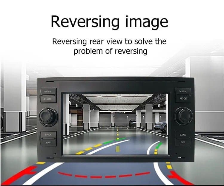 CTB-FRD520X | FORD 2003-2011 | ANDROID AUTO APPLE CARPLAY NAVIGATIONSGERÄT | USB BLUETOOTH WIFI 4G | 2DIN CARTABLET LENKRADSTEUERUNG