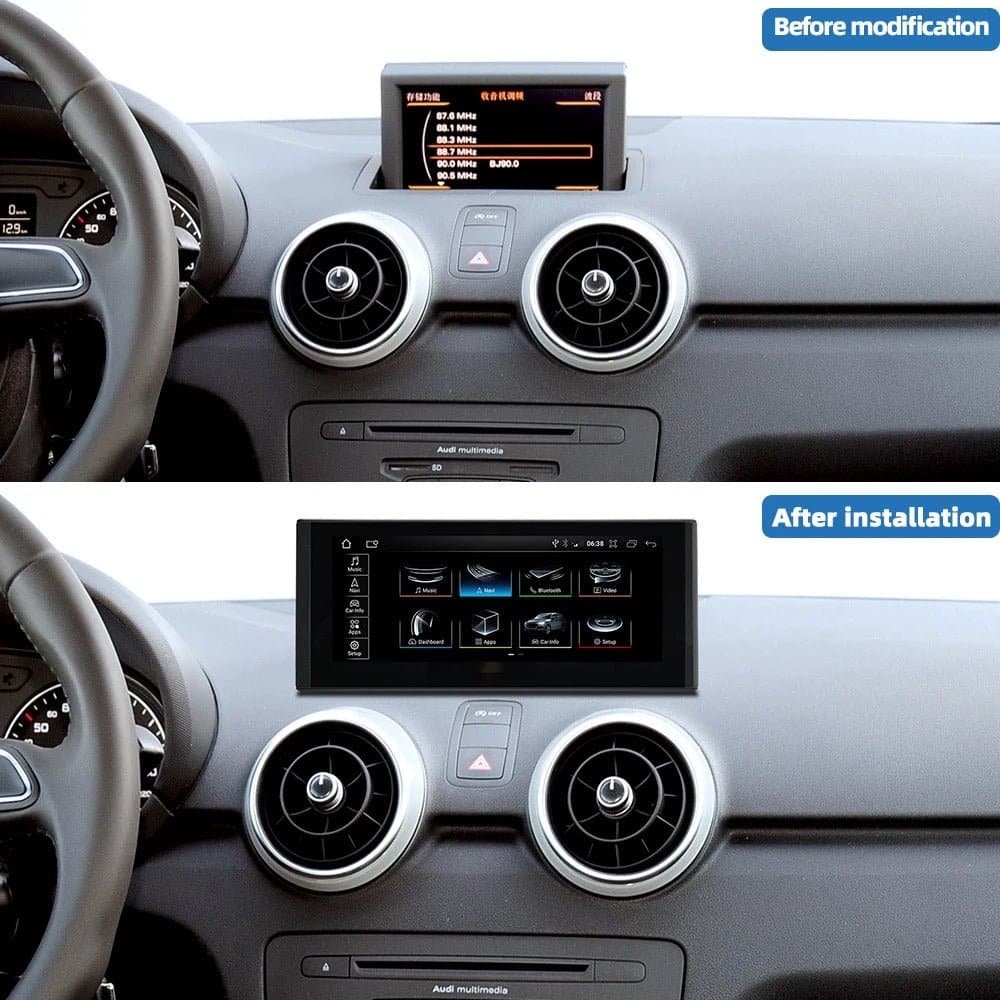 CTB-RH930P | AUDI A1 2013-2019 | CAR TABLET MONITOR 8.8 POLLICI | APPLE CARPLAY ANDROID AUTO | GPS WIFI BLUETOOTH 4G