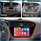 CTB-X430PL | HYUNDAI i20 CARTABLET 9 POLLICI ANDROID AUTO APPLE CARPLAY | WIFI 4G NAVIGATORE BLUETOOTH GPS