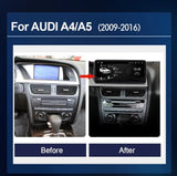 CTB-Y990RD | AUDI A4-A5 (B8) 2008-2016 - 10.25 POLLICI | APPLE CARPLAY ANDROID AUTO | NAVIGATORE USB GPS WiFi 4G