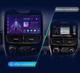 CTB-BC863C | RENAULT CLIO 4 2012-2019 | CARTABLET 10 POLLICI ANDROID APPLE CARPLAY | NAVIGATORE USB WIFI 4G