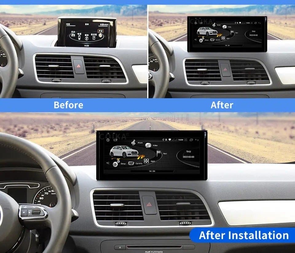 CTB-MH930L | AUDI Q3 2013-2017 | CAR TABLET MONITOR 10.25 POLLICI | APPLE CARPLAY ANDROID AUTO | GPS WIFI BLUETOOTH 4G