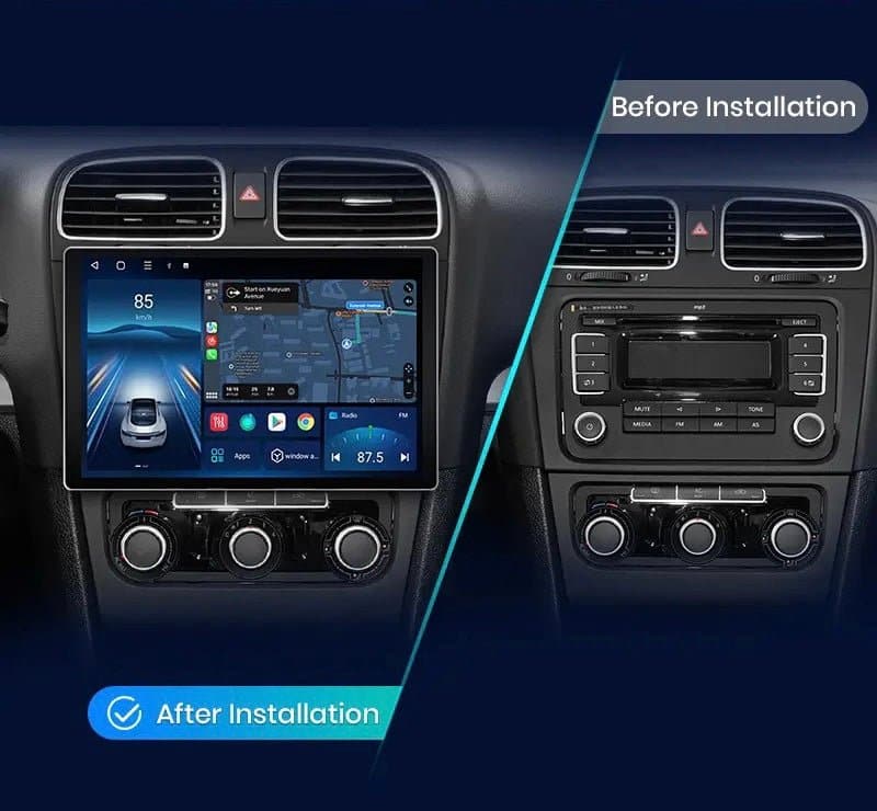 CTB-VW780PRO | VOLKSWAGEN GOLF 6 | 11.5 POLLICI NAVIGATORE RADIO OCTACORE APPLE CARPLAY ANDROID AUTO GPS USB BLUETOOTH TOUCH SCREEN | WIFI